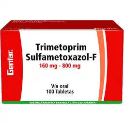 Genfar Trimetoprim Sulfametoxazol-F Blister (160 mg / 800 mg)