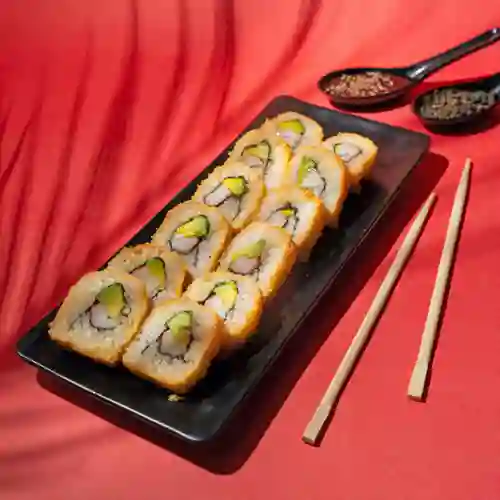 12 Bocados de Sushi Palmito Tempura