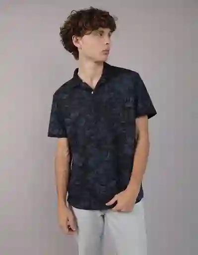 Camiseta Hombre Azul Talla LARGE 4327410 American Eagle