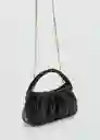 Bolso León Negro Mujer Mango