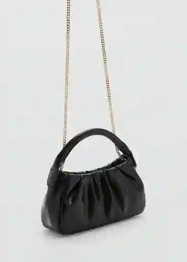 Bolso León Negro Mujer Mango