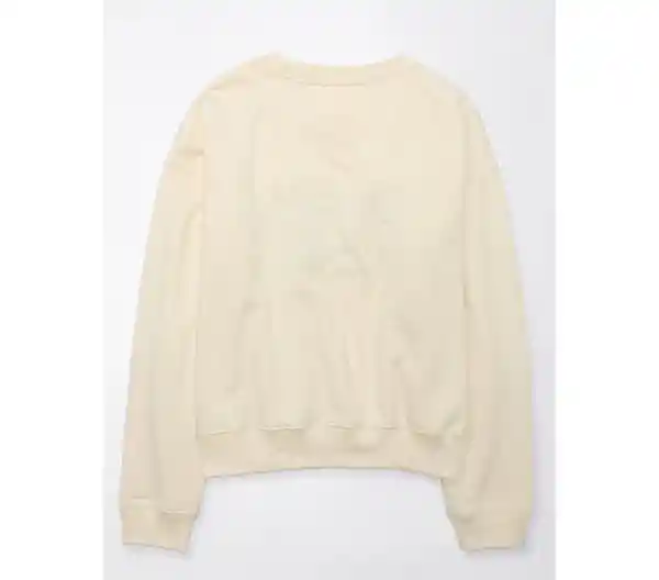 Buzo Mujer Beige Talla X-Small American Eagle