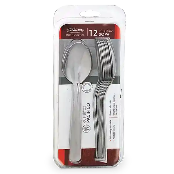 Incametal Set Cucharas Sopa