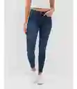 Jean Jegging Azul Talla 6 Long Mujer American Eagle