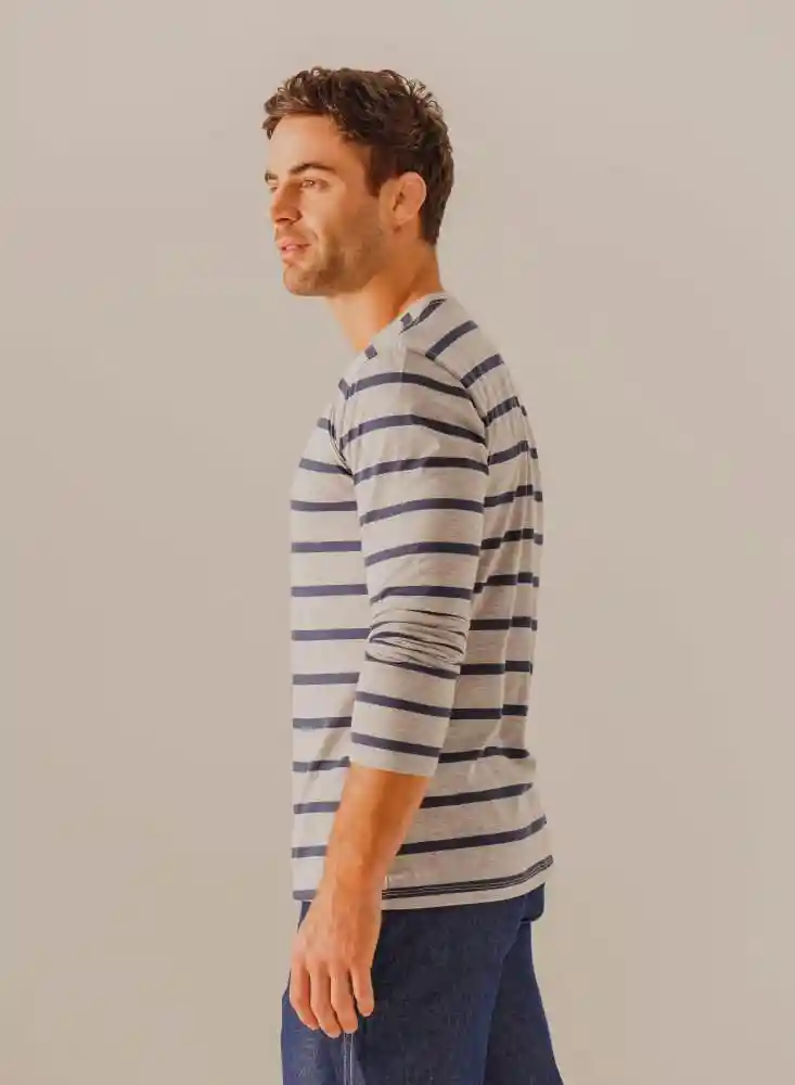 Camiseta Pijama Larga Hombre Bronzini 75410