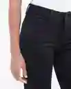 Jean H. Rise Cosmo Femenino Negro Mate Noche Talla 16 Chevignon