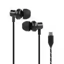 Audifonos Intrauditivos Tipo C Modelo Negro Pa369 Miniso
