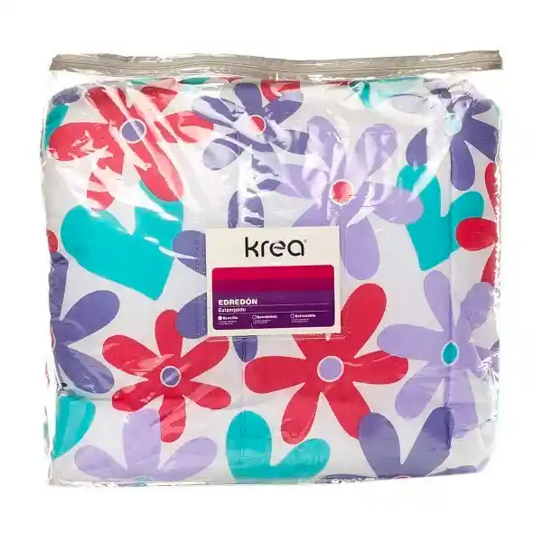 Krea Edredón Sencillo 150 Hilos Estampado Estilo Matilde