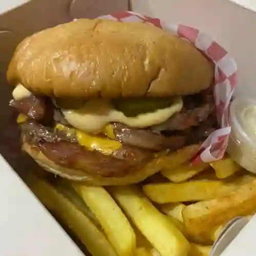 Combo Burger Cheese And Bacon