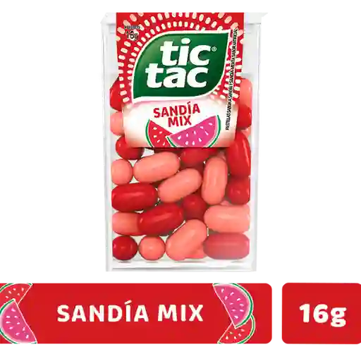 Tic Tac Pastilla Sabor Sandía Mix