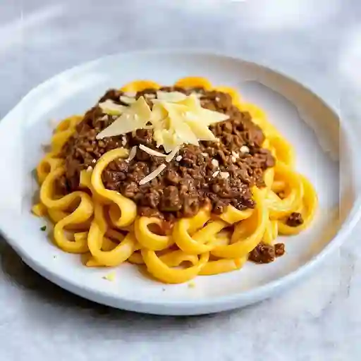Pasta 4 Quesos Con Carne