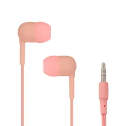Miniso Audífonos de Cable Con Estuche De Cápsula Rosa Hf236