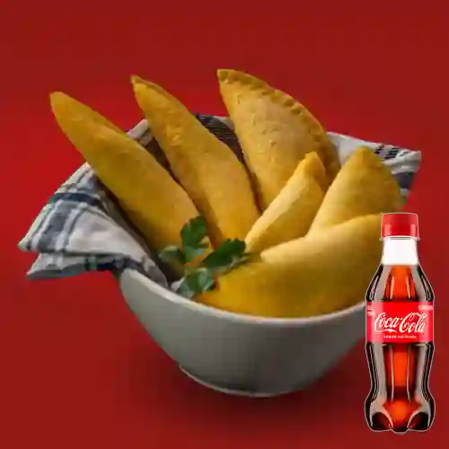 Combo Empanada de Lechona + Coca Cola Original 250ML