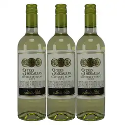 Santa Rita Oferta Vino3 Medallas Sauvignon X750 Ml 2X3