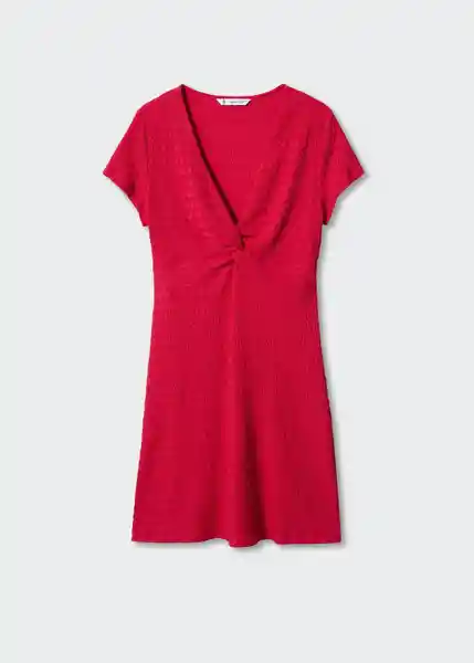 Vestido Cuore Rojo Talla 24 Mujer Mango