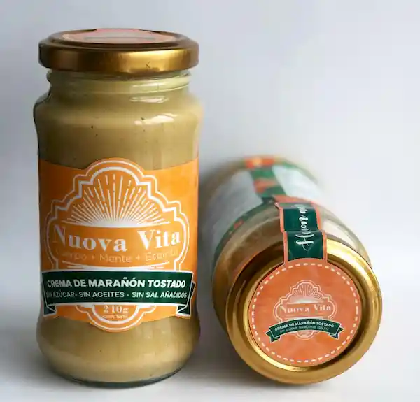 Nuova Vita Crema de Marañon Natural