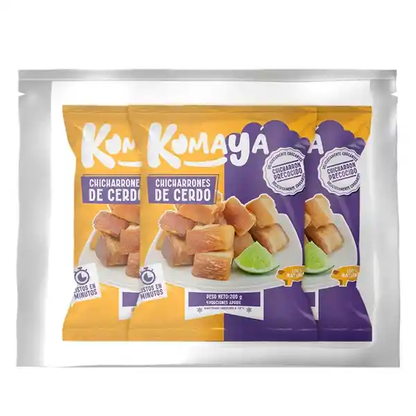 Kumayá Chicharrón de Cerdo Precocidos y Crocantes