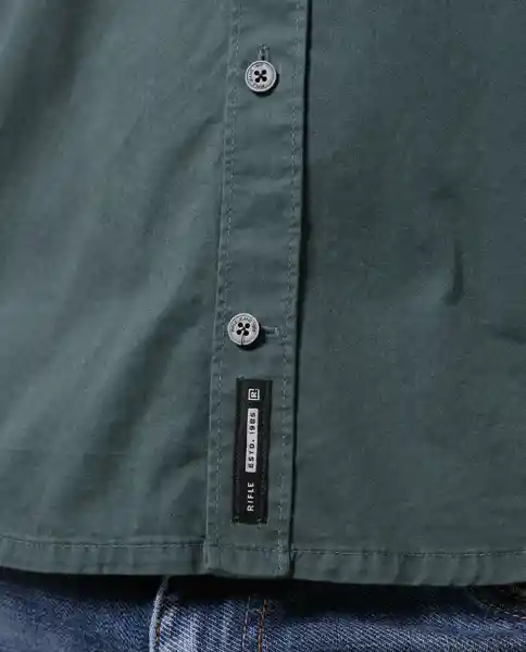 Camisa Hombre Verde Talla L 113G001_VER185410 Rifle