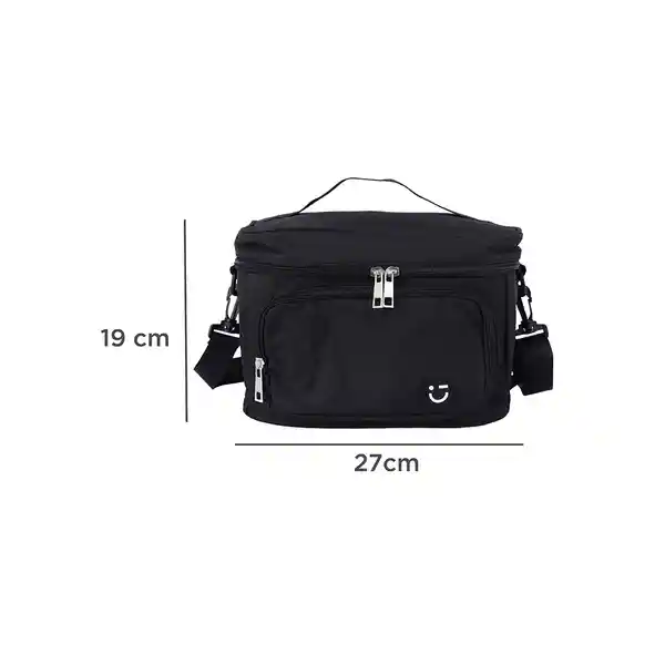Lonchera Crossbody Serie Negro Miniso