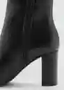 Botas Harrison Negro Talla 41 Mujer Mango