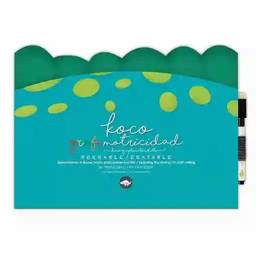 Libro Borrable Koco Grafomotricidad