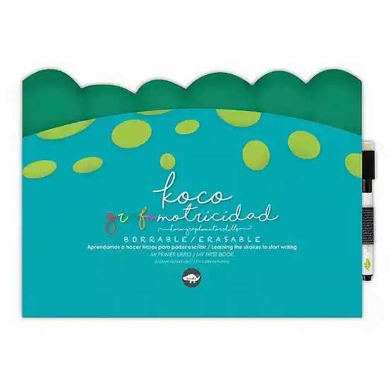 Libro Borrable Koco Grafomotricidad