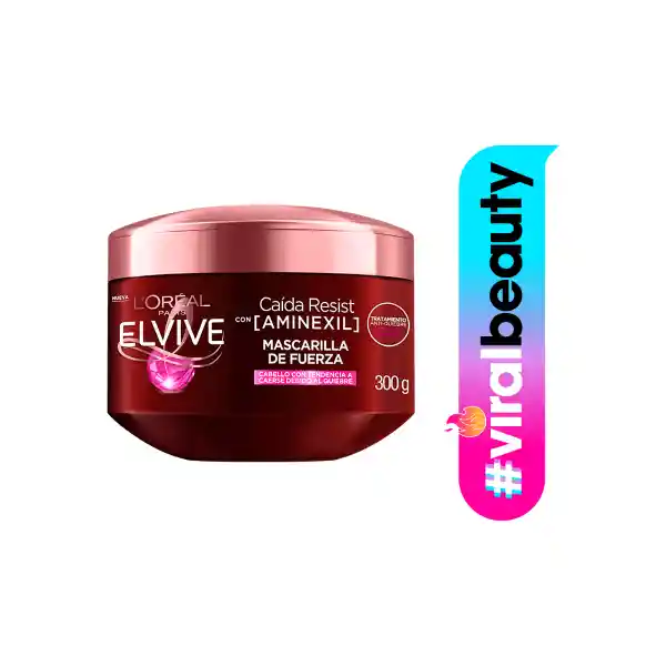 Elvive Mascarilla Caída Resist Aminexil Tratamiento