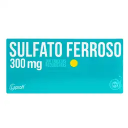 Laproff Sulfato Ferroso Tabletas (300 mg)