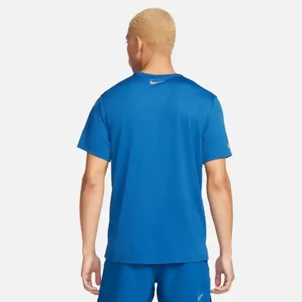 Nike Camiseta Flash Miler Top Para Hombre Azul Talla M