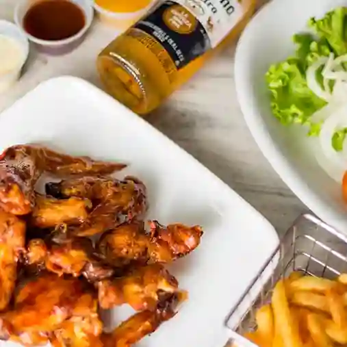 Alitas de Pollo BBQ 10 Pz
