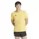 Adidas Camiseta Adizero e Tee Para Hombre Gris Talla S