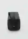 Bolso Toiletxs Negro Talla 99 Hombre Mango