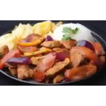 Pollo Salteado