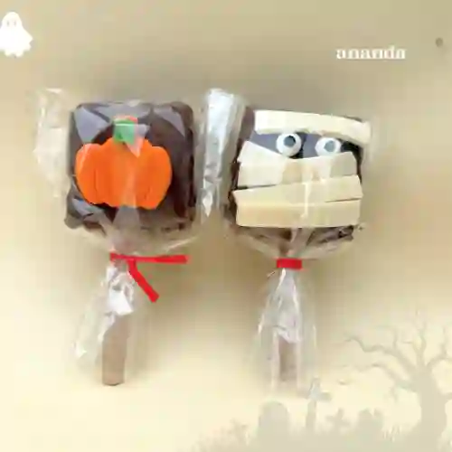 Brownie Paletas Halloween (x2 Und)