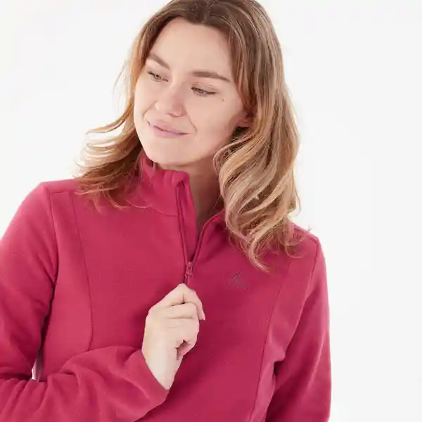 Quechua Buzo Polar Térmico Mujer Rosado Talla S MH100