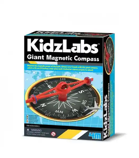 Kidzlabs Juego Giant Magnetic Compass