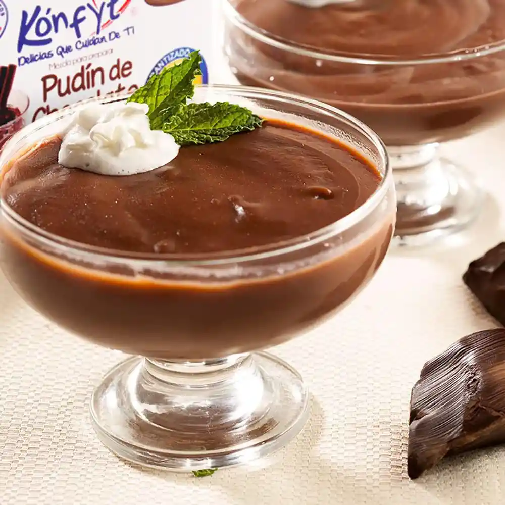 Konfyt Mezcla para Pudín Dietético con Sabor a Chocolate