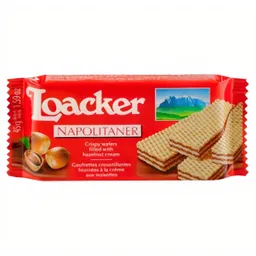 Loacker Galleta Crispy Wafers Milk Cream