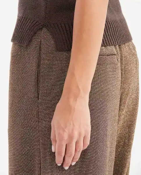 Top Tejido Craft Café Tostado Medio Talla M Chevignon