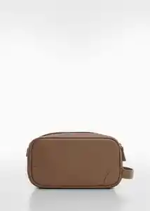 Bolso Toiletxl Marrón Talla 99 Hombre Mango