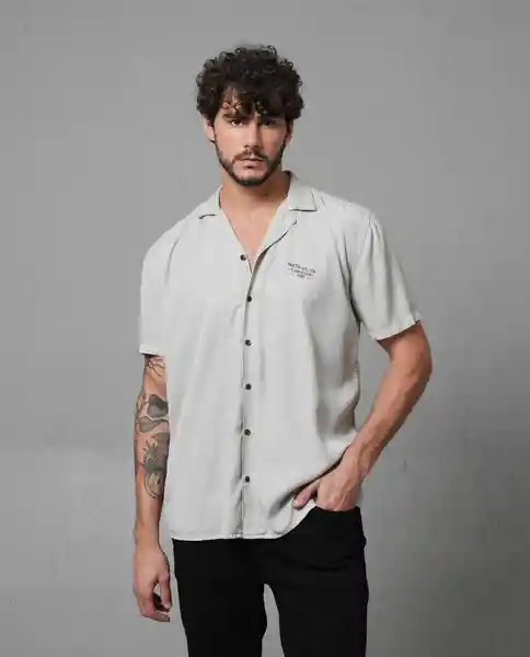 Camisa Hombre Gris XXL 112 112G020_GRI154704 Rifle