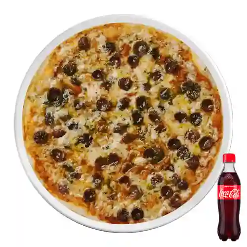 Pza chorizo argentino+cocacola org 400ml