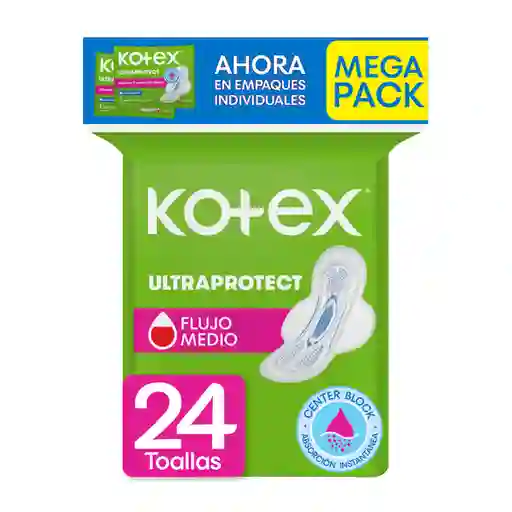 Toallas Femeninas Kotex Normal 24 Und