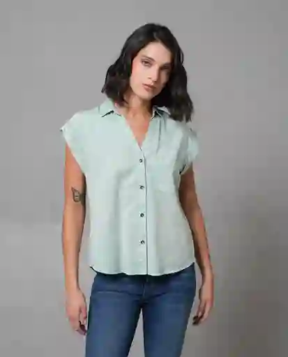 Camisa Mujer Verde M 210 210G003_VER165112 Rifle