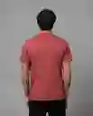 Camiseta Hombre Rosa Talla XXL 102G004 Rifle