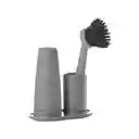 Zone Denmark Set Cepillo Y Dispensador Gris