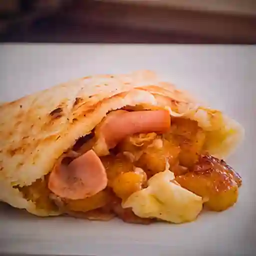 Arepa Cuadrada de Plátano