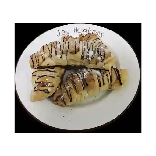 Croissant de chocolate