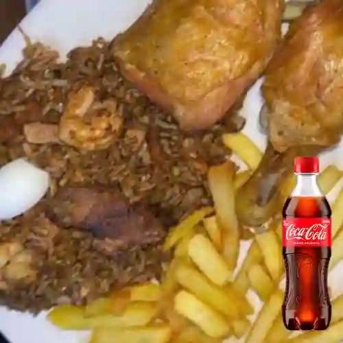 Combo Pollo Frito + Coca Cola Original 400 ml