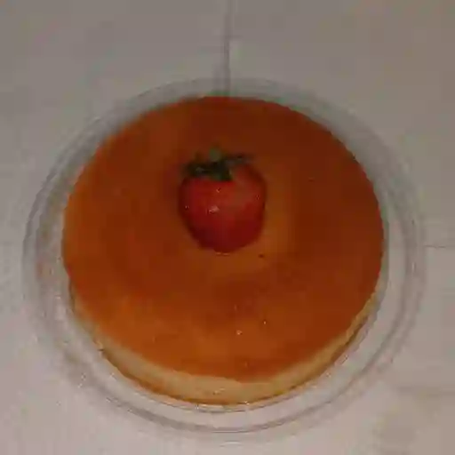 Quesillo pequeño con fruta